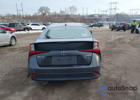 2019 Toyota Prius Le from USA, damaged, VIN JTDKARFU2K3090953